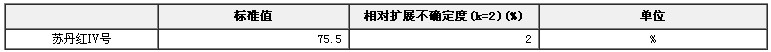 蘇丹紅Ⅳ純度標準物質