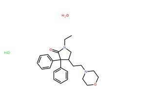 鹽酸多沙普侖鹽酸多沙普侖分子結(jié)構(gòu)圖