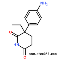 氨魯米特分子結構圖