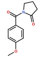 阿尼西坦分子結構圖’