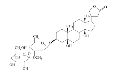 杠柳毒苷對照品
