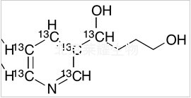 1-（3-吡啶）-1,4-丁二醇-13C6標準品