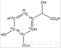 4-羥基-3-甲氧基扁桃酸-13C6標準品