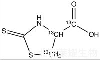 2-噻氧噻唑烷-4-羧酸-13C3標準品