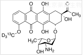 柔紅霉素-13C,d3標(biāo)準(zhǔn)品