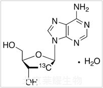 2'-脫氧腺苷-2'-13C一水合物