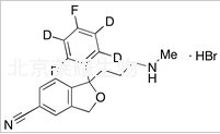外消旋脫甲基氫溴酸西酞普蘭-d4標(biāo)準(zhǔn)品