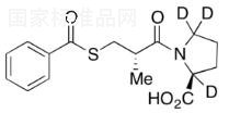 (S)-S-Benzoylcaptopril-d3