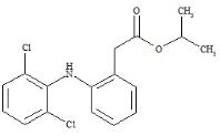 Diclofenac Isopropyl Ester (2-[[(2,6-Dichlorophenyl)amino]phenyl]acetate)
