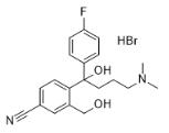 4-[4-(二甲氨基)-1-(4-氟苯基)-1-羥丁基]-3-羥甲基苯腈氫溴酸鹽對(duì)照品