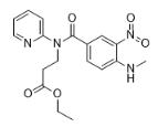 3-(4-(甲基氨基)-3-硝基-N-(吡啶-2-基)苯甲酰氨基)丙酸乙酯對照品