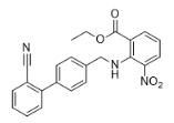 2-[[(2'-氰基聯苯-4-基)甲基]氨基]-3-硝基苯甲酸乙酯對照品