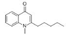 1-甲基-2-戊基-4(1H)-喹啉酮標準品
