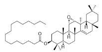 11α,12α-Oxidotaraxerol palmitate標準品