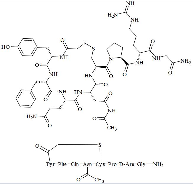 N4.5-[(acetylamino)methyl]-Desmopressin EP Impurity F標(biāo)準(zhǔn)品