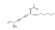 8-乙酰氧基戊癸-1,9Z-二烯-4,6-二炔-3-醇標準品