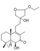 15,16-環氧-15-乙氧基-6b，13-二羥基-8-烯-7-酮標準品