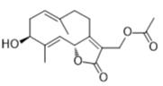 13-乙酰氧基-3β-羥基鍺烷-1（10）E，4E，7（11）-三烯-12,6α-內酰胺標準品