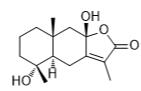4α,8β-二羥基肉豆蔻醇-7(11)-烯-12,8α-醇鹽標準品