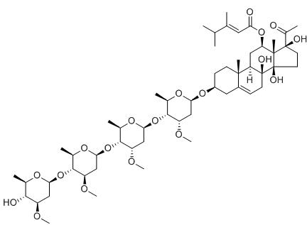Otophylloside B 4'''-O-β-D-oleandropyranoside標準品