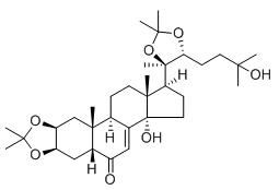 蛻皮甾酮2,3:20,22- 二縮丙酮標準品
